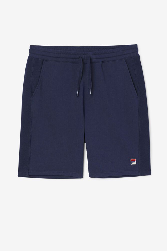 Fila Petey Navy Shorts Mens - NZ 21594-BXCY